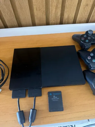 Ps2 Sony Todo Original 3 controles originais Obsv: só n pega CD