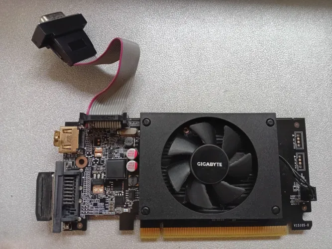 ?Placa De Vídeo Gigabyte Nvidia Geforce Gt 710 2gb hDdr3