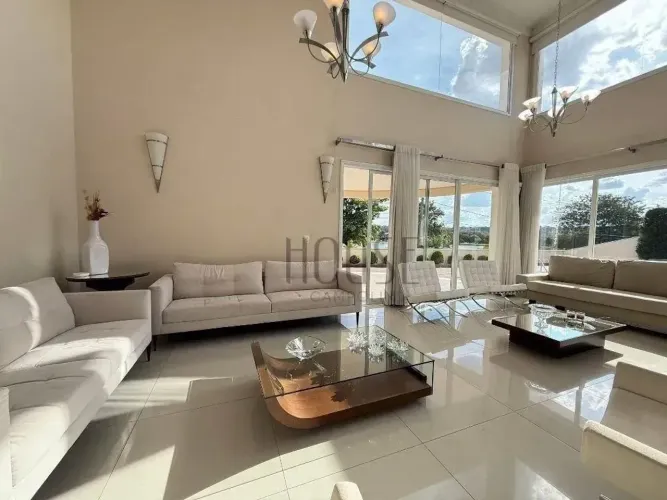 Casa em frente ao lago com 4 dormitórios à venda, 485 m² - Condomínio Ibiti Royal Park - S