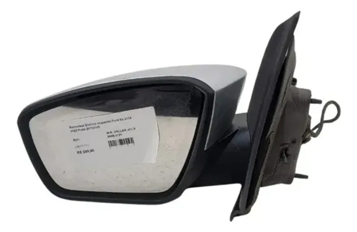 Retrovisor Eletrico Esquerdo Ford Ka 2014 2022 Prata 20733105