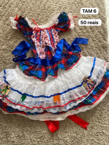 Vestido de quadrilha 