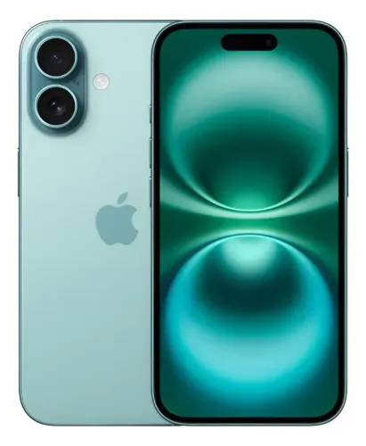 Apple iPhone 16 (128 GB) - Verde-acinzentado - Perfeito estado