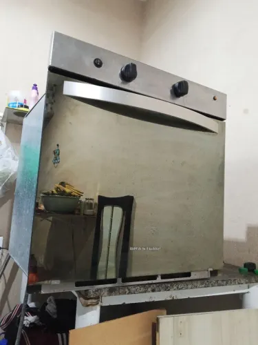 Forno a gás de embutir Brastemp funcionando perfeitamente 