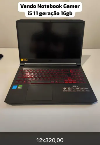 Notebook gamer i5 11 geração 