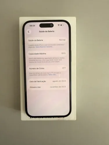 Vendo iPhone 15 de 128 GB em excelente estado de conservação.