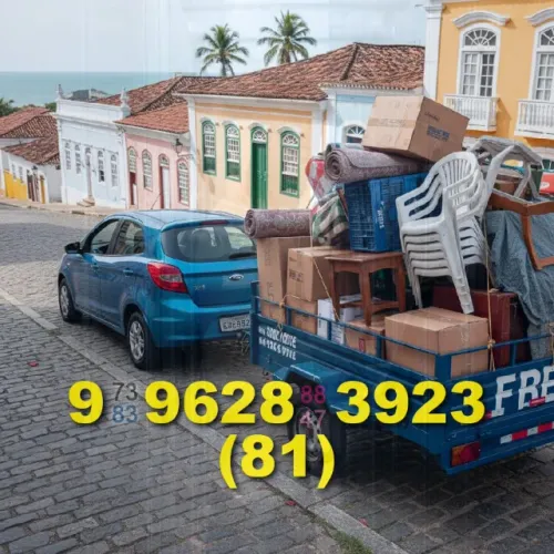 frete com carretinha, promoção!