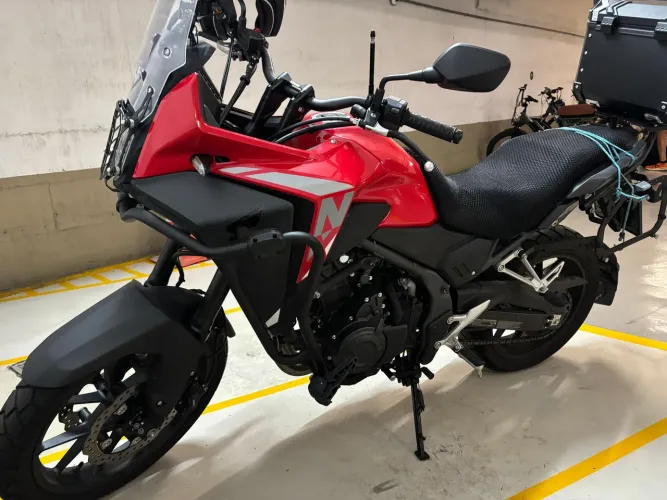 Honda NX500 2026 zerado com mais de 10 mil de assessórios