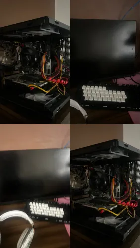 ? PC GAMER COMPLETO COM MONITOR ? RYZEN 5 + GTX 550 TI!
