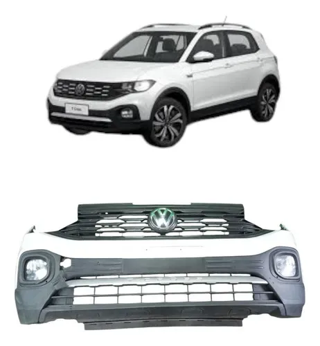 Parachoque Dianteiro T-cross 2018 2019 2020 2022 Original Branco