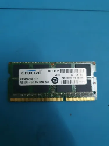 Memória ddr3 Crucial 4gb