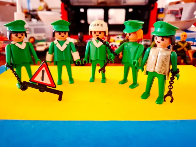 Playmobil Kit Polícia Alemã