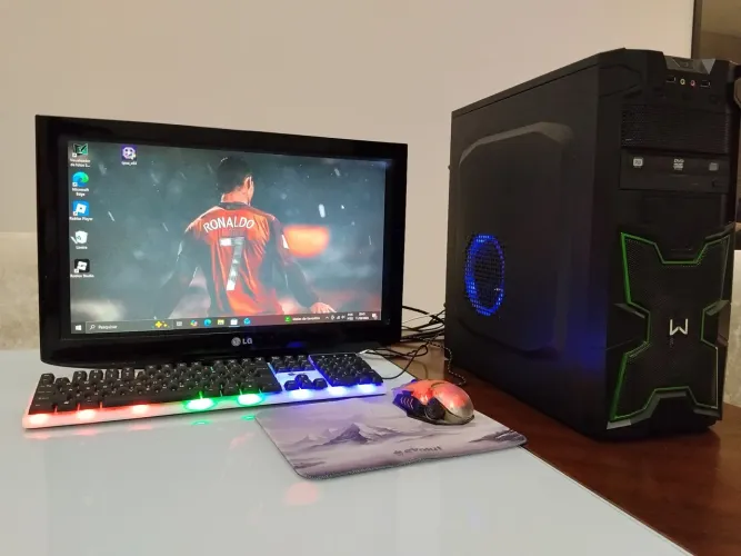 Computador i5 - 8gb ram - SSD 240 - GeForce GT 730 - monitor TV LG
