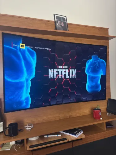 Smart TV Samsung 55 polegadas Curva Full HD 3D - H6800