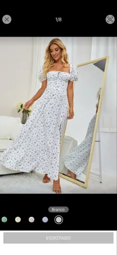 Vestido Branco (SHEIN)