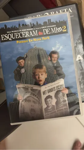 DVDs Esqueceram de mim 1 e 2