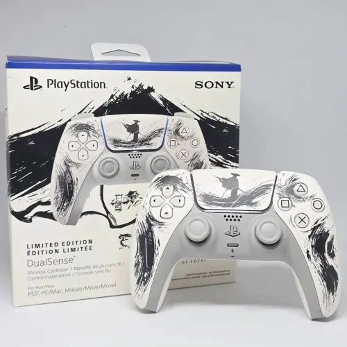 Lacrado PS5 controle edição especial Ghost of Yotei 