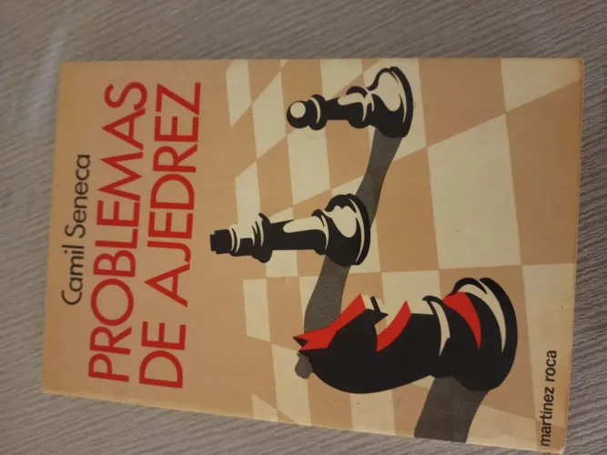 Livro Problemas de ajedrez autor Camil Seneca 