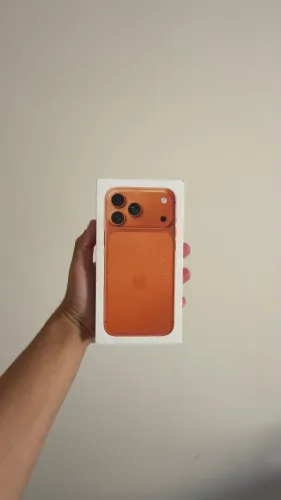 iPhone 17 Pro Max 256GB Laranja - Lacrado - Garantia Apple