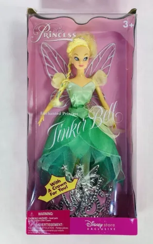 BONECA BARBIE TINKERBELL NOVA LACRADA ITEM RARO