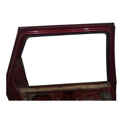 Porta Vermelha Traseira Esquerda Ford Escort 1997 98 A 2002 Traseira Esquerdo Vermelho