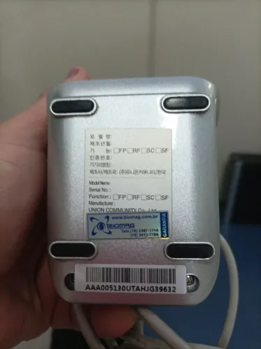 Leitor biometrico