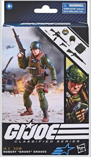 G.I. JOE Classified Series - Robert "Grunt" Graves, 87 - F7470 - Hasbro