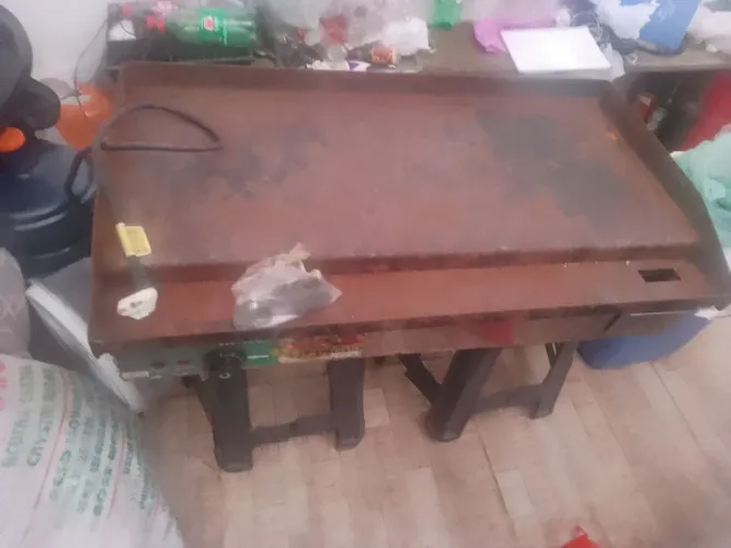 Chapa elétrica em prefeito estado