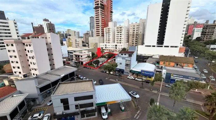 Terreno À Venda no Centro 800m² - Chapecó -SC