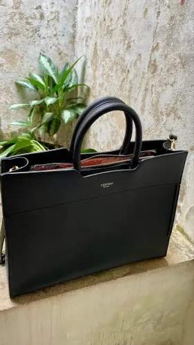 Bolsa Preta Feminina Veryrio 