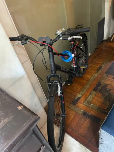 Bicicleta Caloi Conservada | Bagageiro + Para-lamas + Cadeado Incluso
