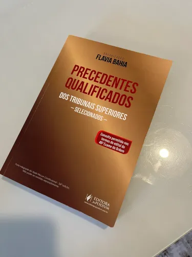 Livro de Precedentes Qualificados (2026) da Prof Flávia Bahia