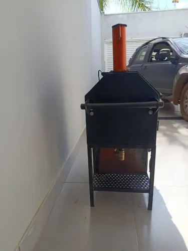 Defumador Ferro Fogo Barbecue 