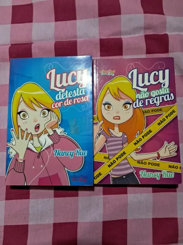 Livros - Lucy detesta cor de rosa e Lucy não gosta de regras