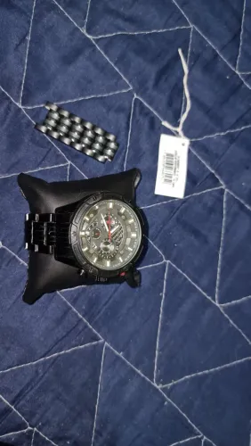 relógio Technos Masculino Ts Carbon Cronógrafo JS25CL/4P.
