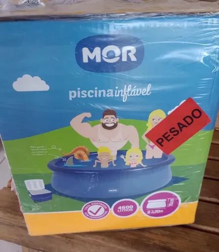Piscina Inflável Mor 4.600 Litros Original Nova Lacrada com Nota Fiscal