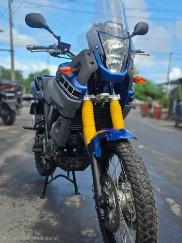 Tenere 660 xt z motocicleta de fino trato