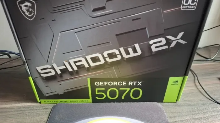 Placa de video Geforce RTX 5070 MSI - Lacrada / Nova
