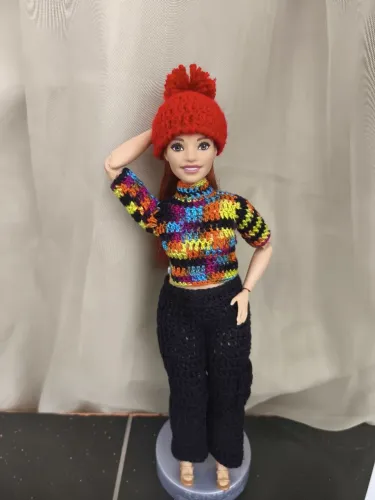Conjunto inverno Barbie Curvy