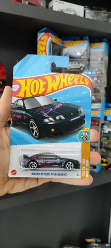 Skyline R-34 azul - Hot Wheels