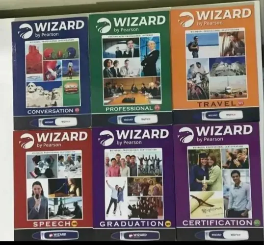 Livros wizard w2 w4 w6 w8 w10 w12 ++ brindes incríveis