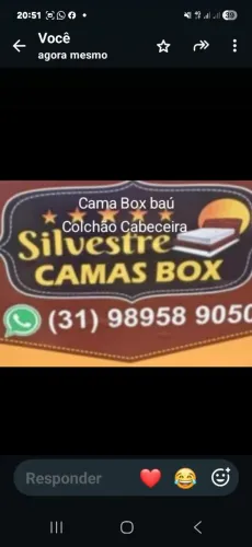 Cama Box casal ortopédica base baú Colchões