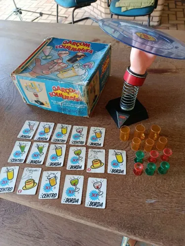 Jogo garçom equilibrista da estrela