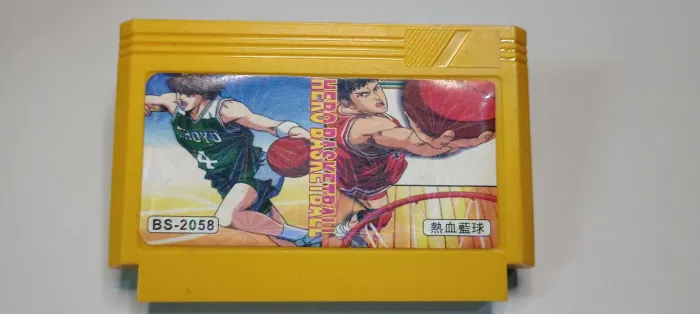 NES - jogo Hero Basketball N1075