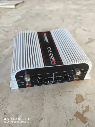 Módulo de som TARAMPS TS 400X4, Leia com atenção: