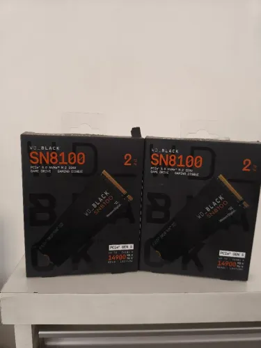 (Novo Lacrado) SSD NVME Gen5 2TB 14900MBs WD Black SN8100 10 anos garantia