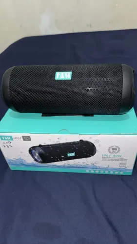 Caixa de som portátil Bluetooth FAM