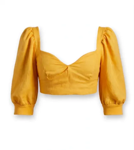Blusa amarela - Tamanho P 