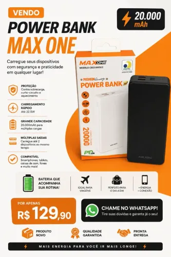 Power bank Max one 20000