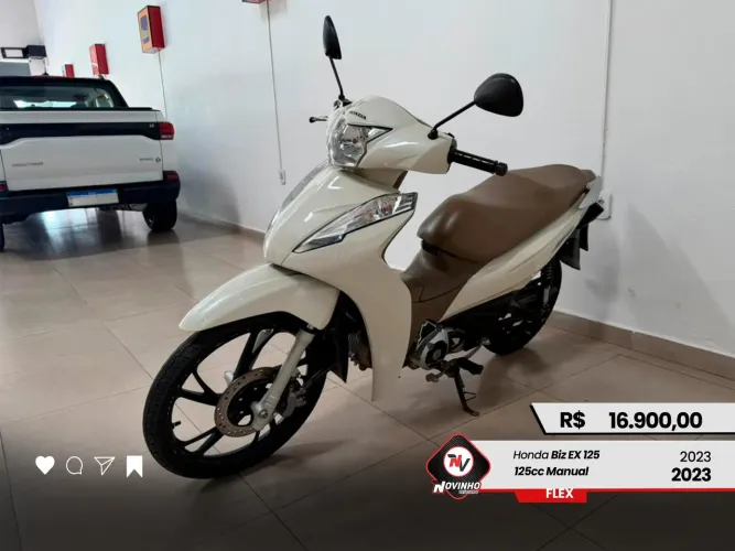 BIZ 125 125 EX/ 125 EX FLEX BRANCA 2023/2023