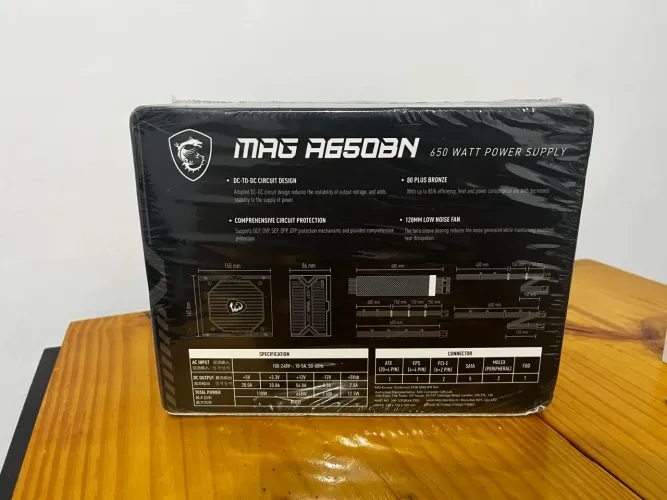 Fonte MSI 650W